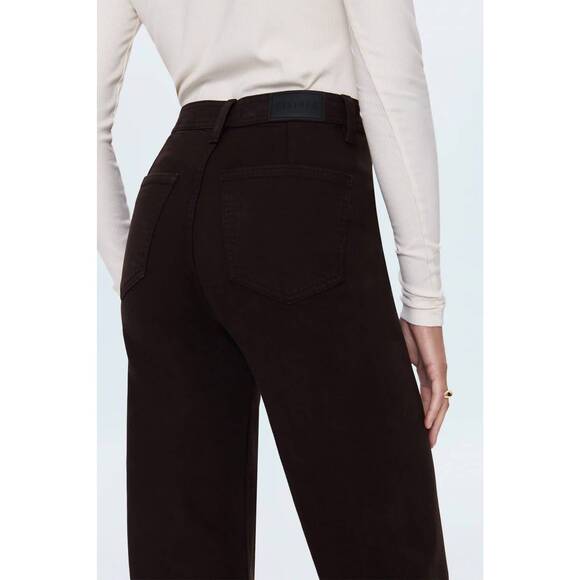 NEW PISTOLA penny high rise wide leg jean in mocha - Picture 6 of 8